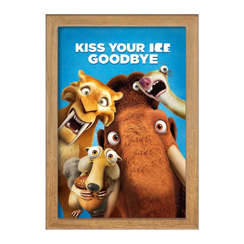 تابلو خندالو مدل عصر یخبندان کد F2080