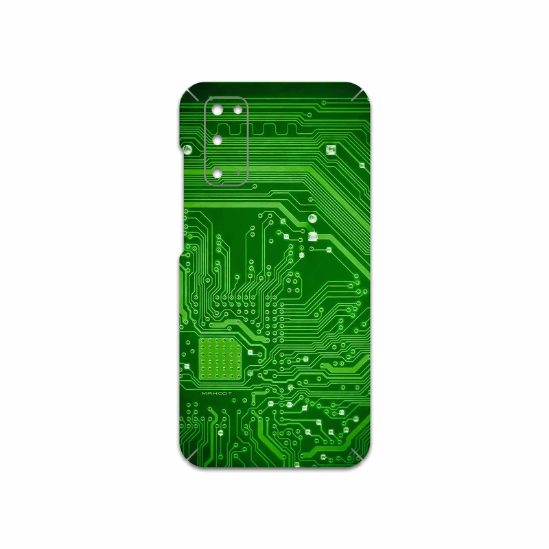 برچسب پوششی ماهوت مدل Green Printed Circuit Board مناسب برای گوشی موبایل سامسونگ Galaxy S20