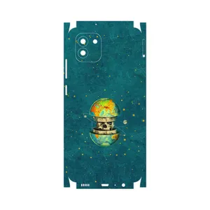 MAHOOT Collage of Earth Face-FullSkin Cover Sticker for Samsung Galaxy A03