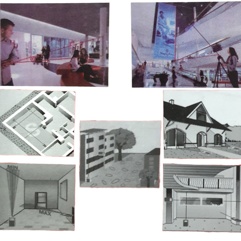 متر لیزری  مدل LDM-100