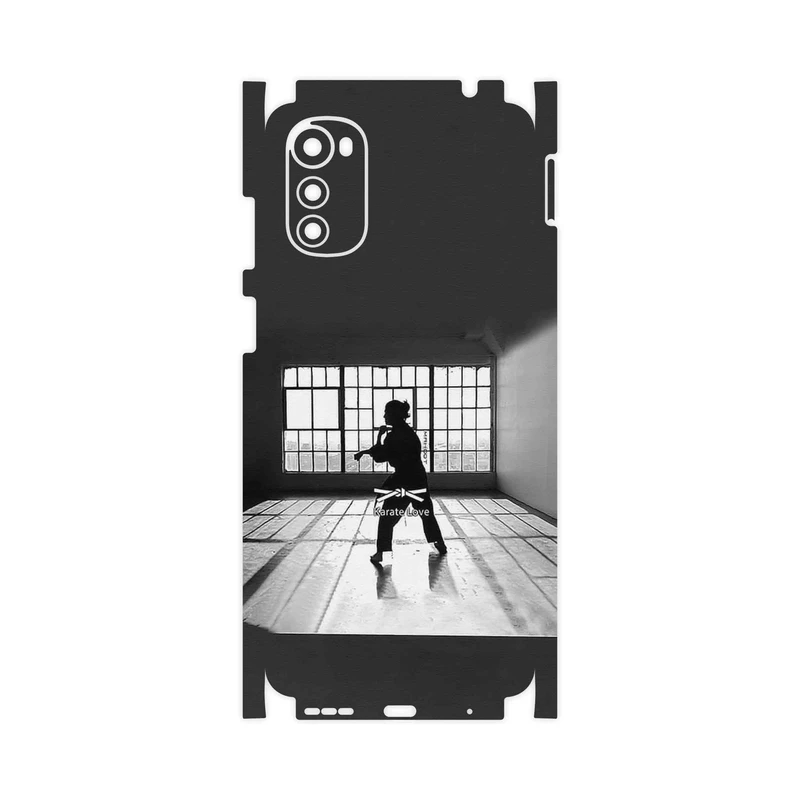 برچسب پوششی ماهوت مدل Karate-FullSkin مناسب برای گوشی موبایل موتورولا Moto E32s