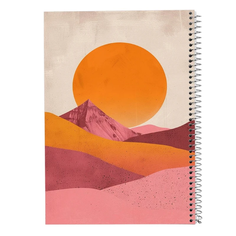 دفتر ژورنال نویسی 50 برگ مدوپد مدل نقطه ای طرح اشکال فانتزی کد DF16277