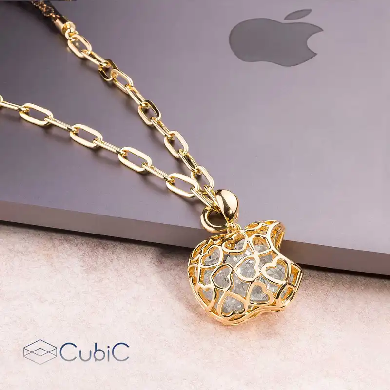 گردنبند زنانه کوبیک مدل QN-26935