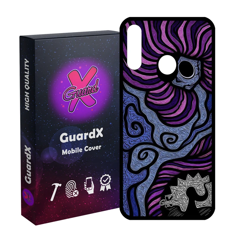 کاور گارد ایکس طرح رنگی مدل Glass10428 مناسب برای گوشی موبایل سامسونگ Galaxy A20s