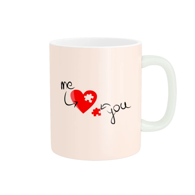 ماگ پاد آفرین طرح قلب کد 5752