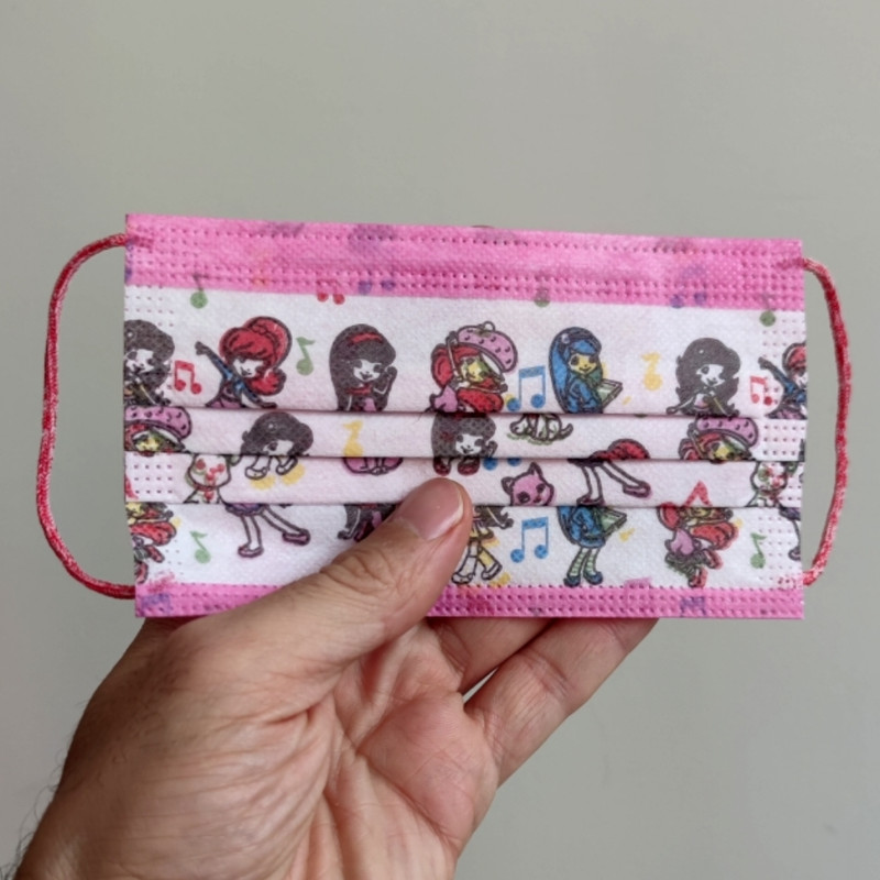 ماسک تنفسی کودک وحدت مدل لیدی بسته 30 عددی