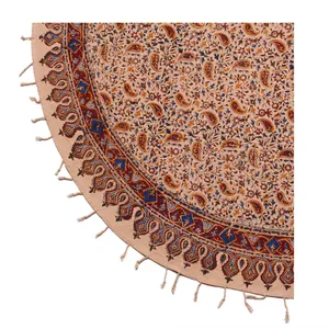 رومیزی قلمکار هنرلوکس مدل گلزار