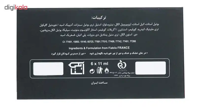 لاک ناخن استایکس شماره S88