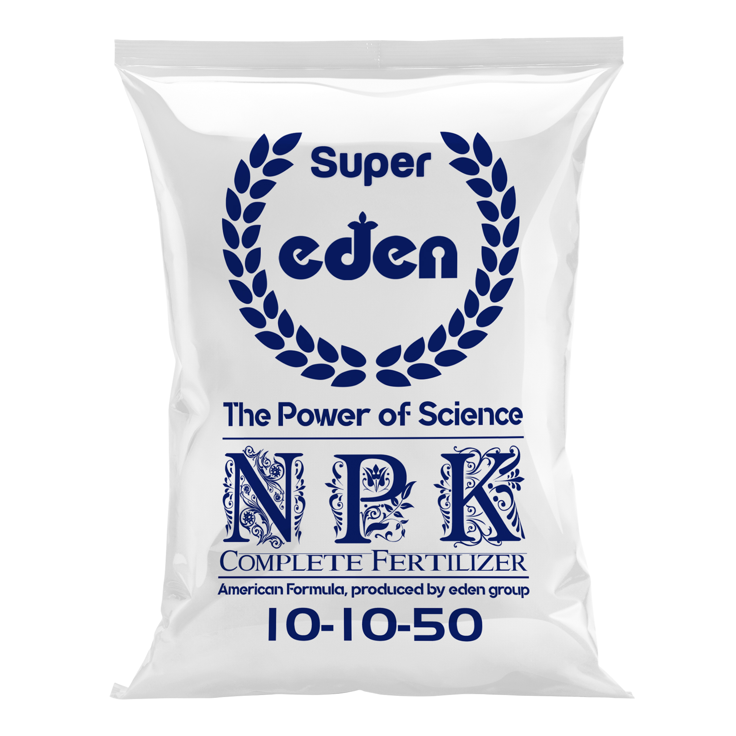 کود کامل سوپر ادن مدل NPK 10+10+50 وزن 10 کیلوگرم