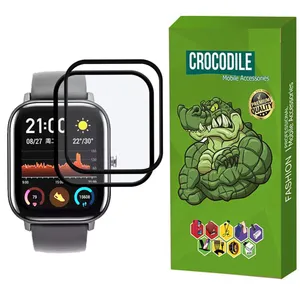 محافظ صفحه نمایش کروکودیل مدل C-PWM مناسب برای ساعت هوشمند امیزفیت GTS  بسته 2 عددی