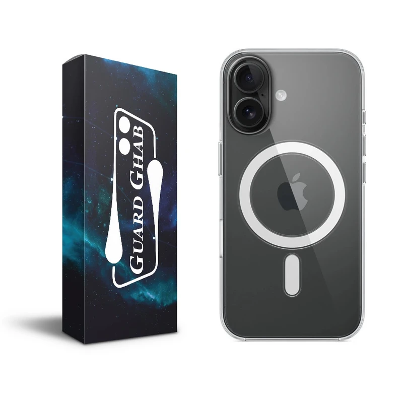 کاور گارد قاب مدل مگسیف شفاف مناسب برای گوشی موبایل اپل iPhone 17