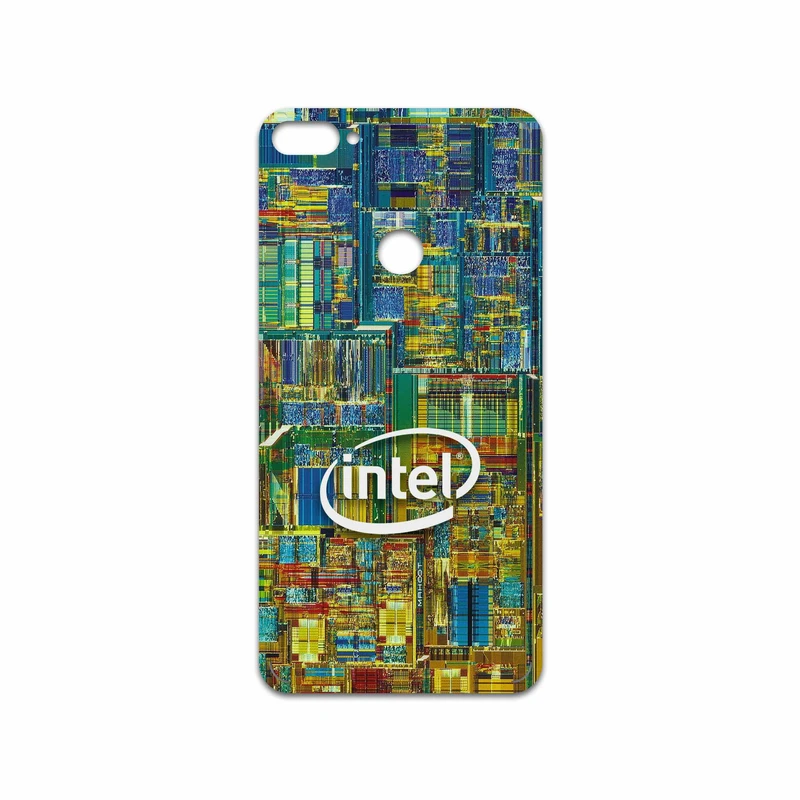 برچسب پوششی ماهوت مدل Intel Brand مناسب برای گوشی موبایل اچ تی سی Desire 12 Plus