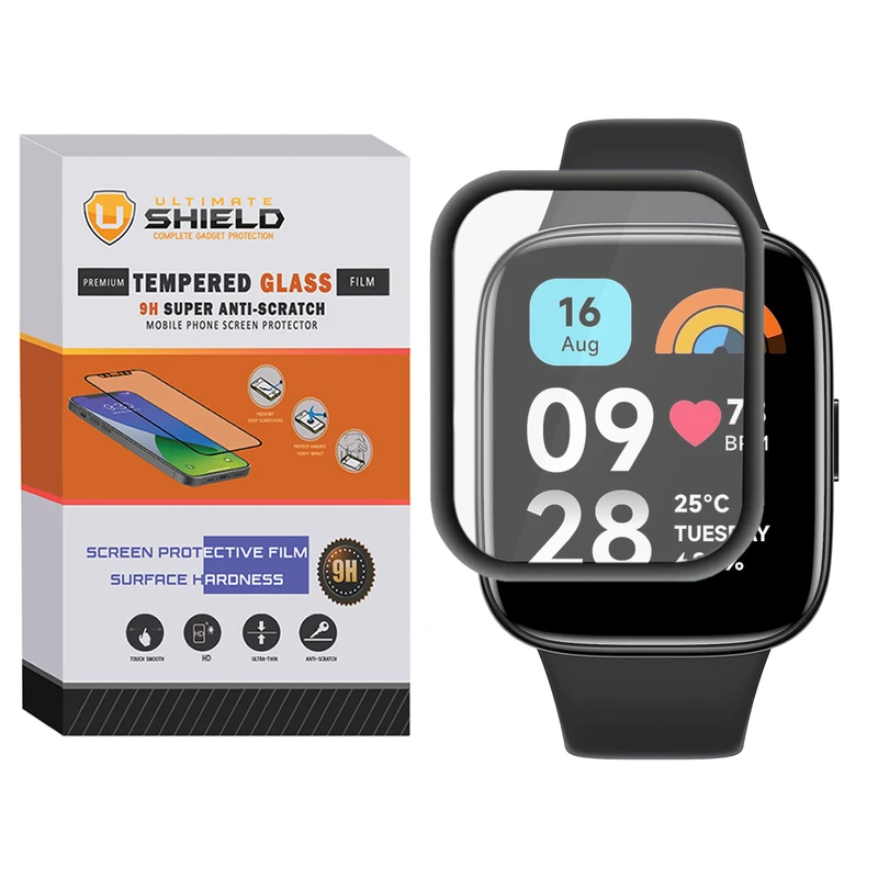 محافظ صفحه نمایش نانو آلتیمیت شیلد مدل Pmma-UL مناسب برای ساعت هوشمند شیائومی Redmi Watch 3 / Watch 3 Active