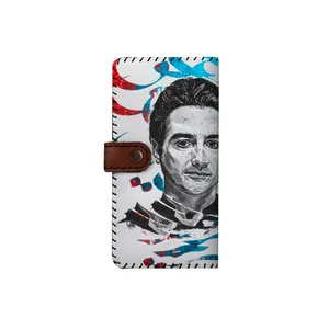    کیف پول چرمی ترمه طراحان ایده مدل همایون شجریان بنددار کد trm224
