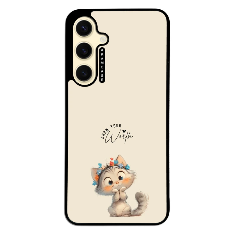 کاور آکام مدل AMC-WSGS24FE-ANIMALS QOUTES-7 مناسب برای گوشی موبایل سامسونگ Galaxy S24 FE