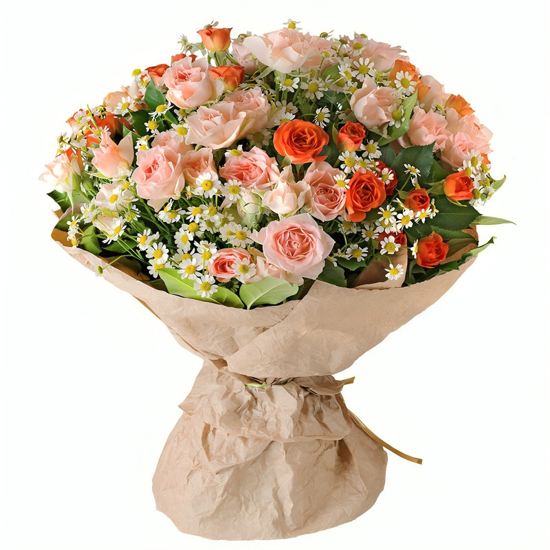دسته گل رز کد ۲۳۳