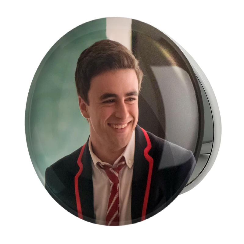 آینه جیبی خندالو طرح ساموئل سریال نخبه Eliteمدل تاشو کد 26057 