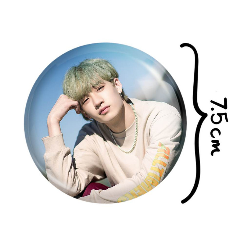 آینه جیبی خندالو مدل بنگ چان گروه استری کیدز Stray Kids کد 11852 آینه جیبی خندالو مدل بنگ چان گروه استری کیدز Stray Kids کد 11852