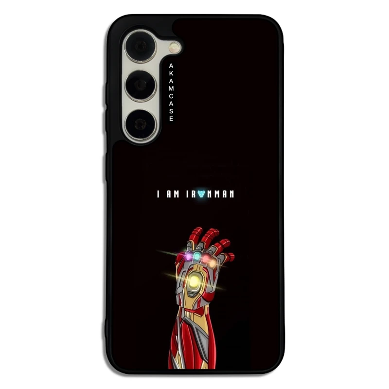 کاور آکام مدل AMC-WSGS23-IRON MAN10 مناسب برای گوشی موبایل سامسونگ Galaxy S23