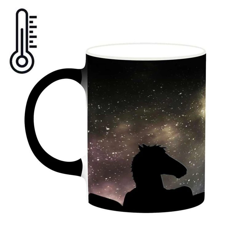 ماگ حرارتی کاکتی مدل کارتون BoJack Horseman کد mgh22324