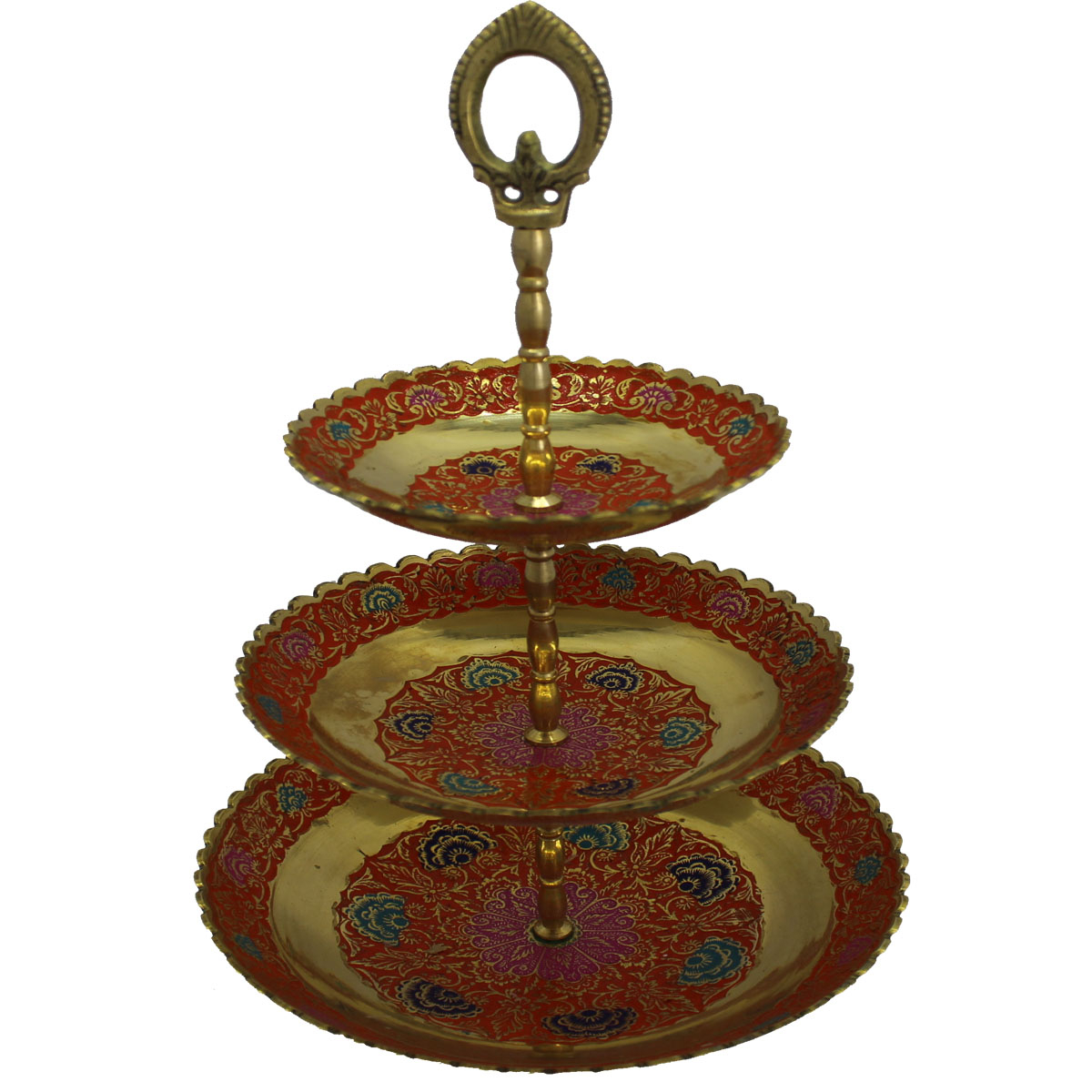 شکلات خوری مینا کاری کد 1480