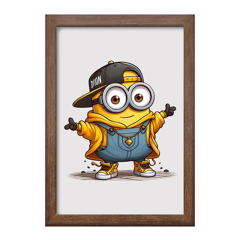 تابلو خندالو طرح مینیون‌ها (Minions) کد F3629