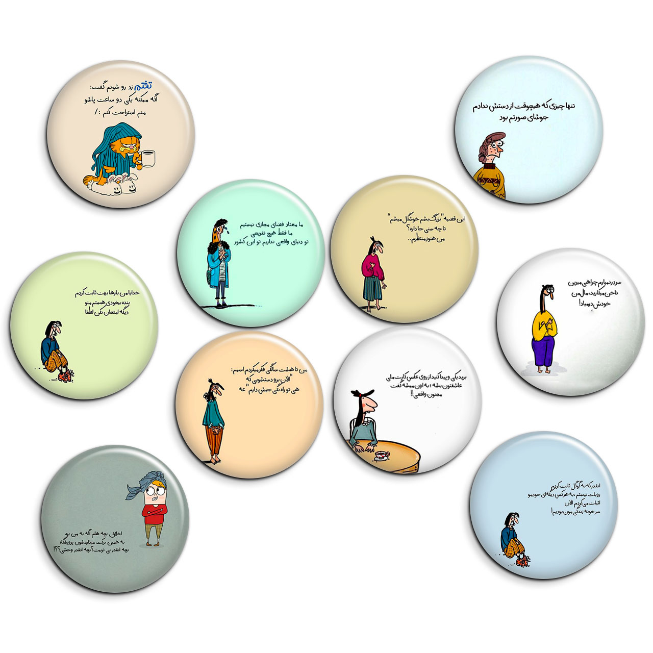 پیکسل پرمانه طرح fun کد pmg.5471 مجموعه 10 عددی