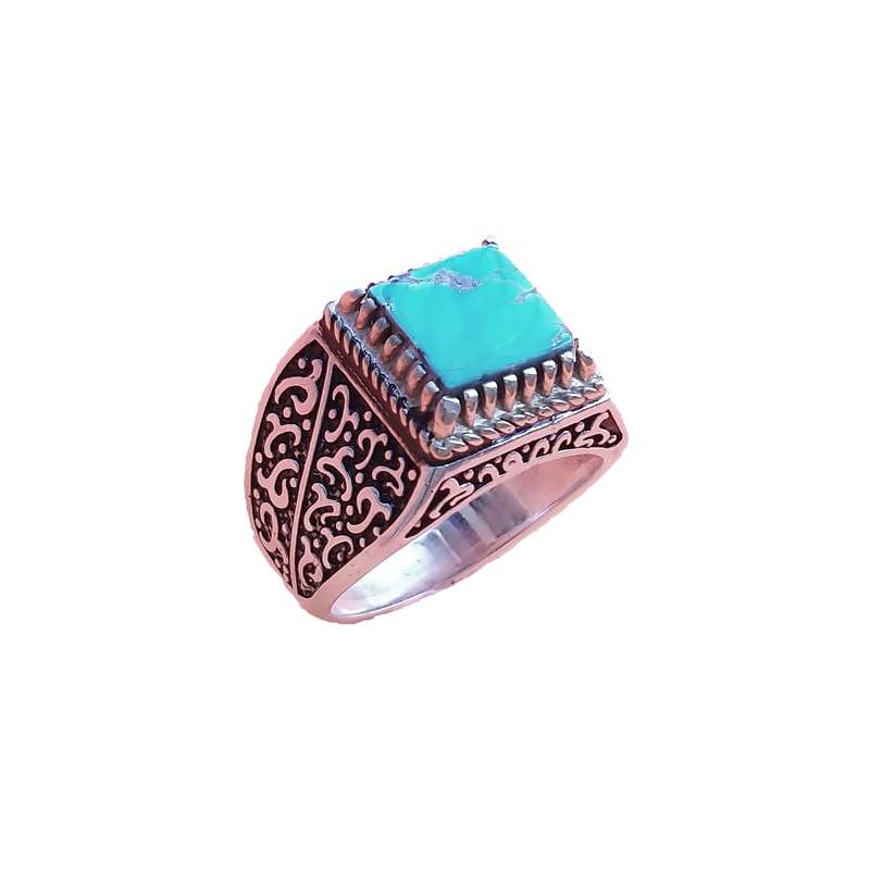 انگشتر نقره مردانه مدل NC-2003