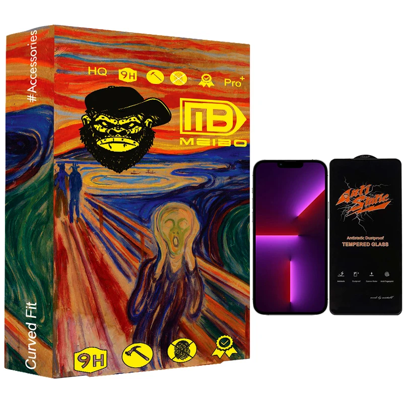 محافظ صفحه نمایش آنتی استاتیک میبو مدل View 007 مناسب برای گوشی موبایل اپل iphone 13 pro max