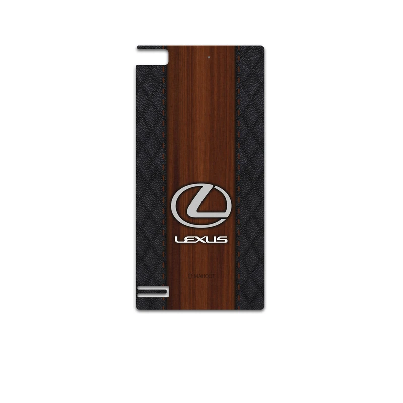 برچسب پوششی ماهوت مدل Lexus مناسب برای گوشی موبایل بلک بری Z3