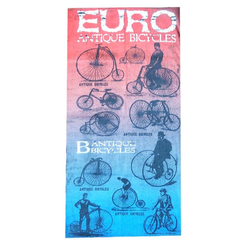 دستمال سر و گردن مدل دوچرخه