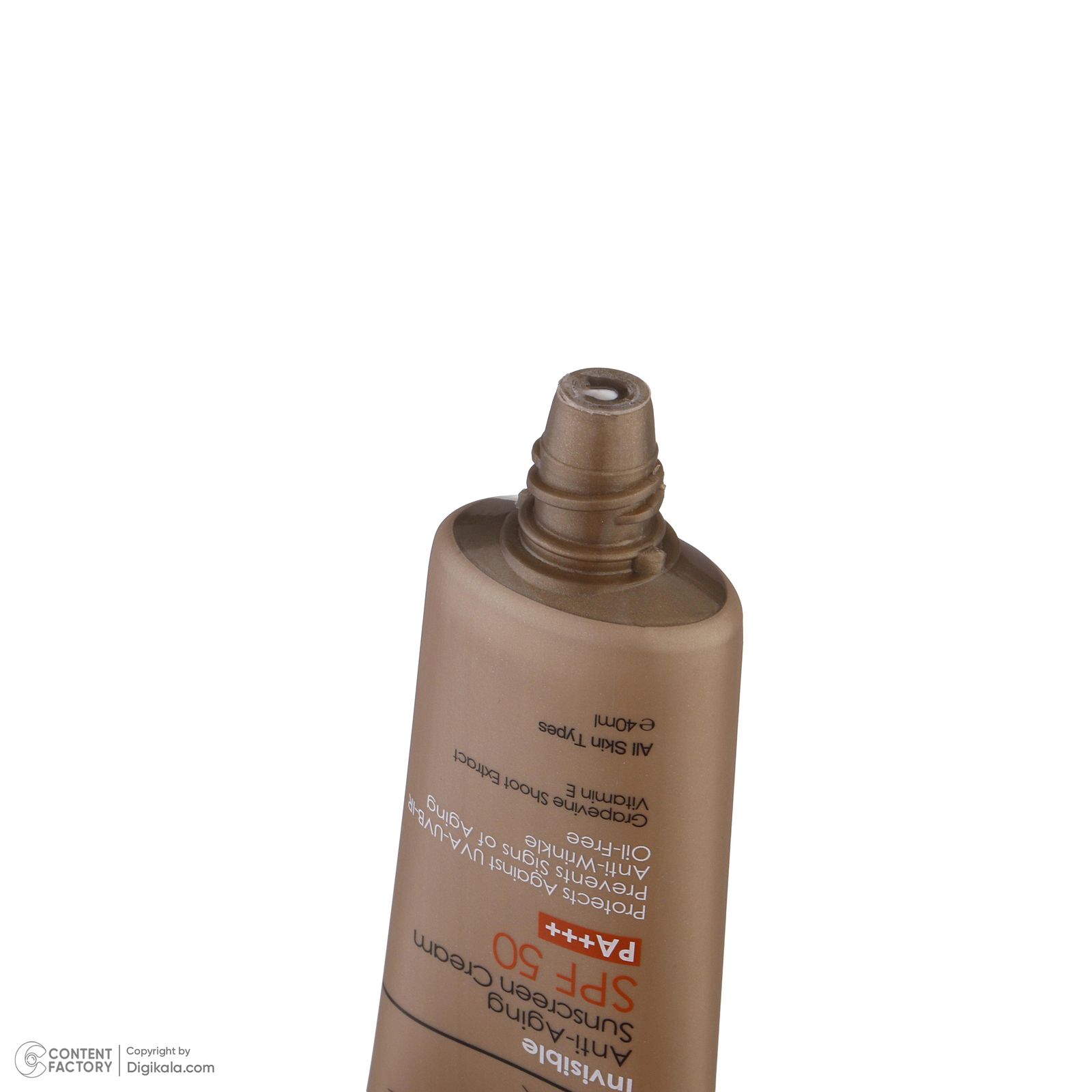 کرم ضدآفتاب بدون رنگ پرایم مدل Anti Aging SPF50، حجم 40 میلی‌لیتر -  - 9