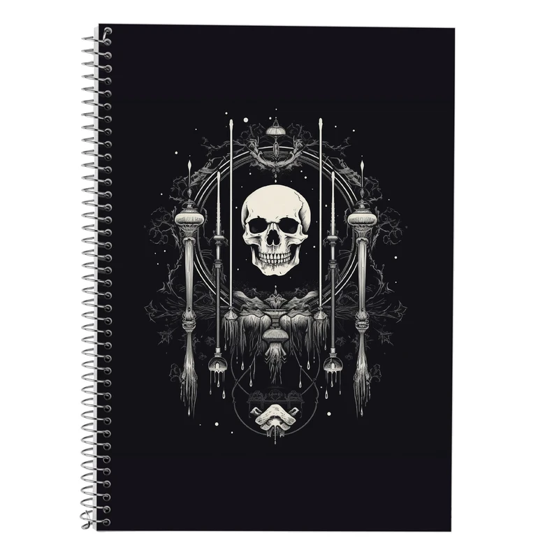 دفتر زبان 50 برگ مدوپد مدل دوخط طرح Fullmetal Alchemist کد DF2353