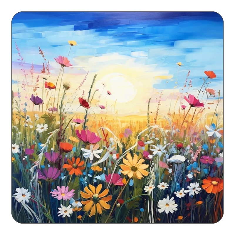 مگنت کاکتی طرح نقاشی رنگ روغن مدل mp69849