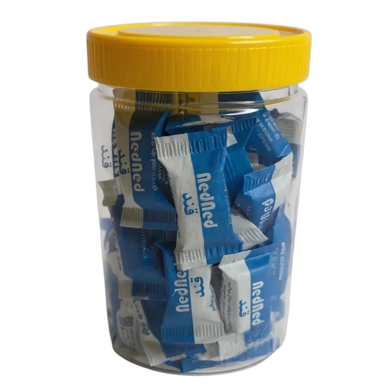 قند دو حبه تکنفره ندند - ۶ گرم بسته ۵۰ عددی 