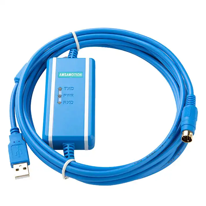 کابل پروگرام آمساموشن مدل Delta PLC کد USB-ACAB230
