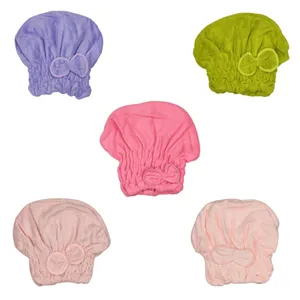 کلاه حمام مدل میکروفایبر کد k55 مجموعه 5 عددی