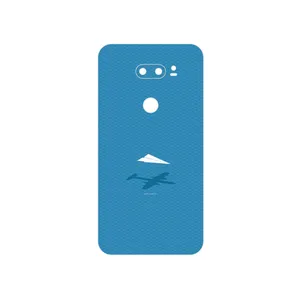 MAHOOT Minimal Paper Airplane Cover Sticker for LG V30
