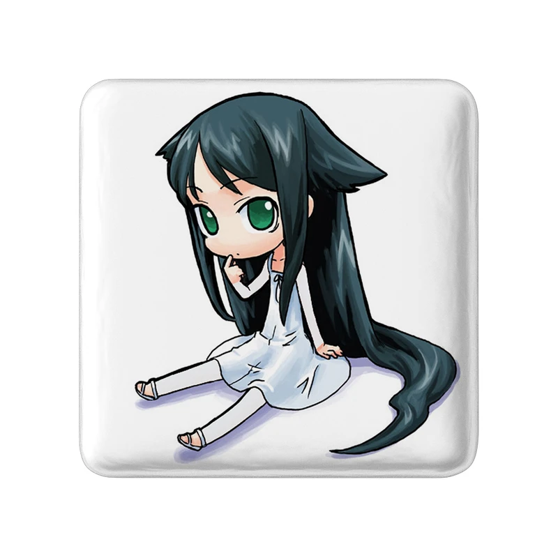 مگنت خندالو طرح بازی آواز سایا (Saya no Uta) مدل مربعی کد 35348