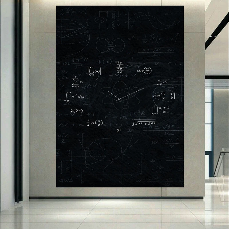 استیکر طرح معادلات ریاضی مدل ساعت کد AR30944