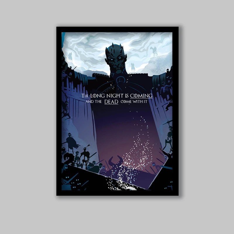 تابلو مدل سریال بازی تاج و تخت Game of thrones کد LA-G10265-2