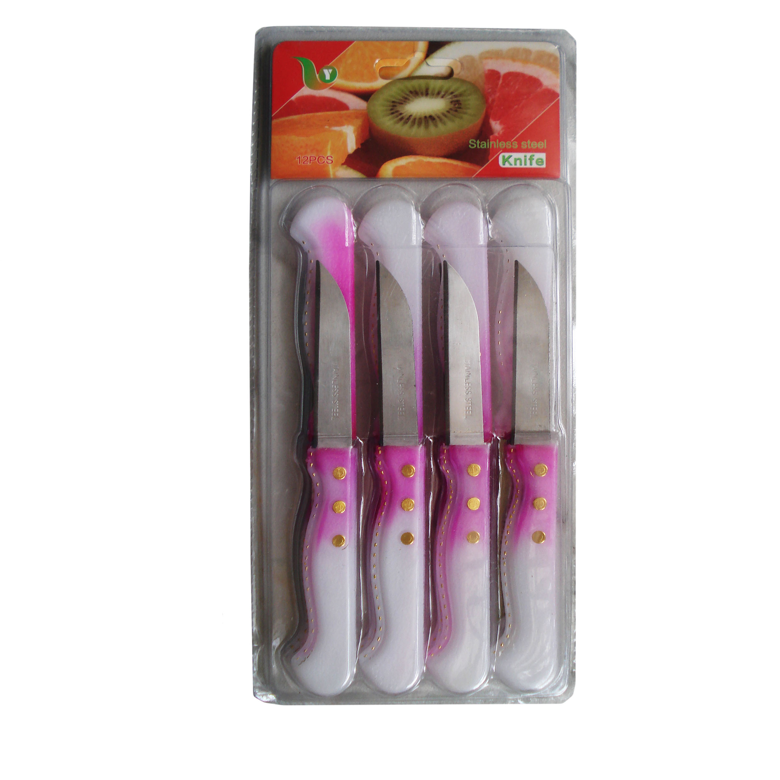 کارد میوه خوری ال وای مدل KN-56 بسته 12 عددی