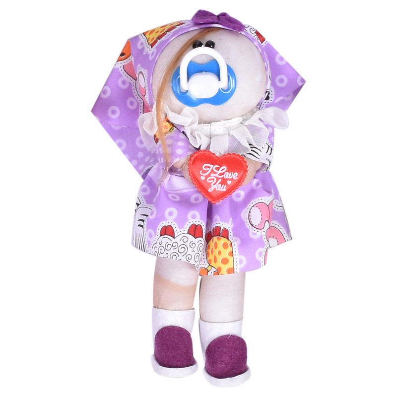 عروسک مدل دختر روسی کد 805 ارتفاع 23 سانتی متر