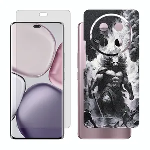 Glass Together model transparent screen protector suitable for Honor X9c mobile phone with back cover sticker