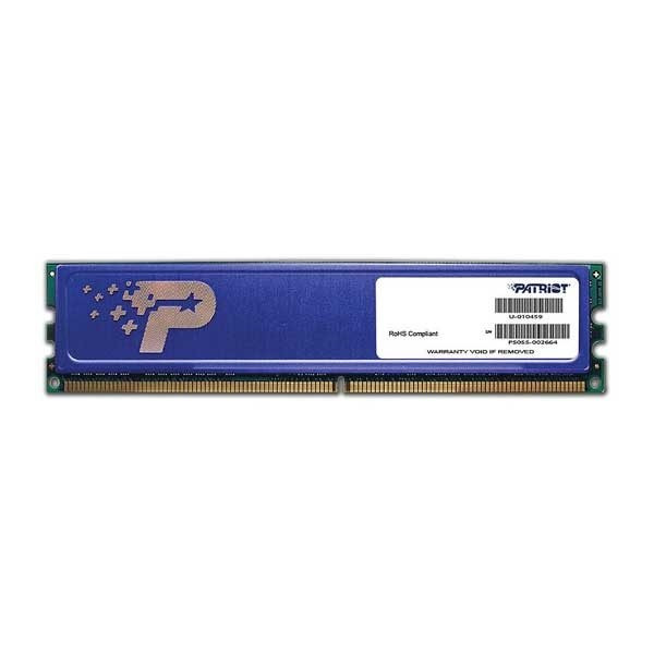 رم دسکتاپ DDR3 تک کاناله 1333 مگاهرتز CL9 پاتریوت مدل PC3-10600 ظرفیت 4 گیگابایت