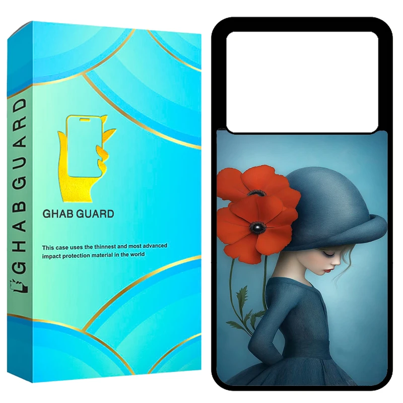 کاور قاب گارد طرح دختر مدل GCHPK70P مناسب برای گوشی موبایل شیائومی Redmi K70 Pro 5G / Poco F6 Pro