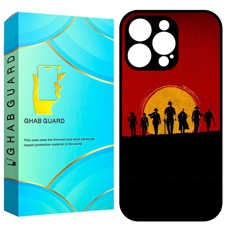 کاور قاب گارد طرح Dead Red مدل GCHP16P مناسب برای گوشی موبایل اپل iPhone 16 Pro