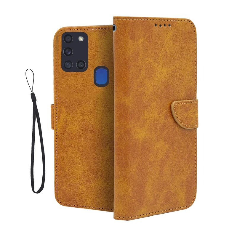 کیف کلاسوری مدل Bandi مناسب برای گوشی موبایل سامسونگ Galaxy A21s به همراه بندآویز