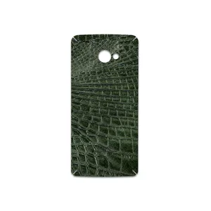 MAHOOT Green-Crocodile-Leather Cover Sticker for HTC Butterfly S