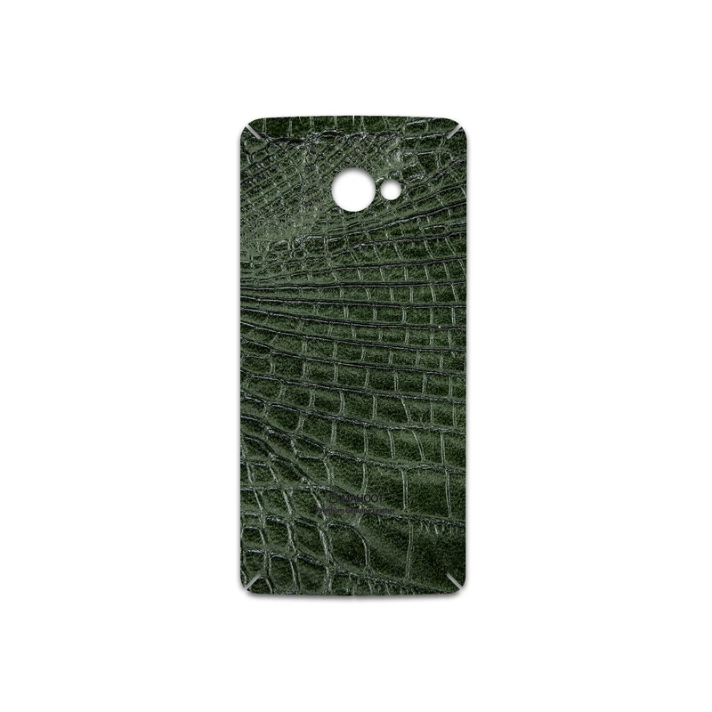 برچسب پوششی ماهوت مدل Green-Crocodile-Leather مناسب برای گوشی موبایل اچ تی سی Butterfly S